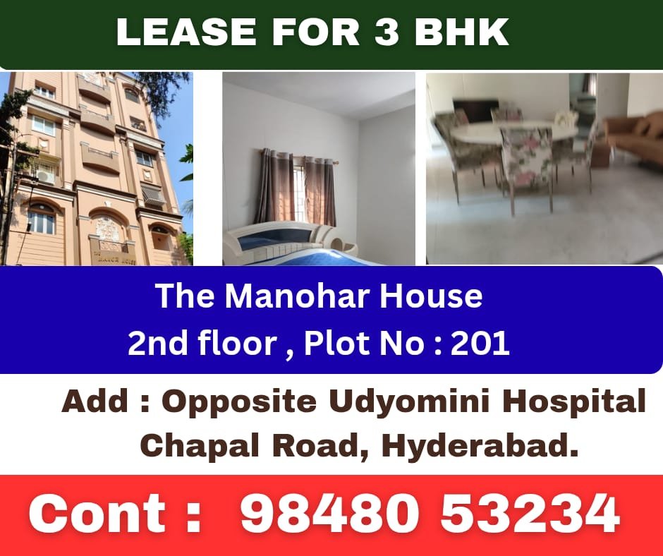 Rent for 3BHK
