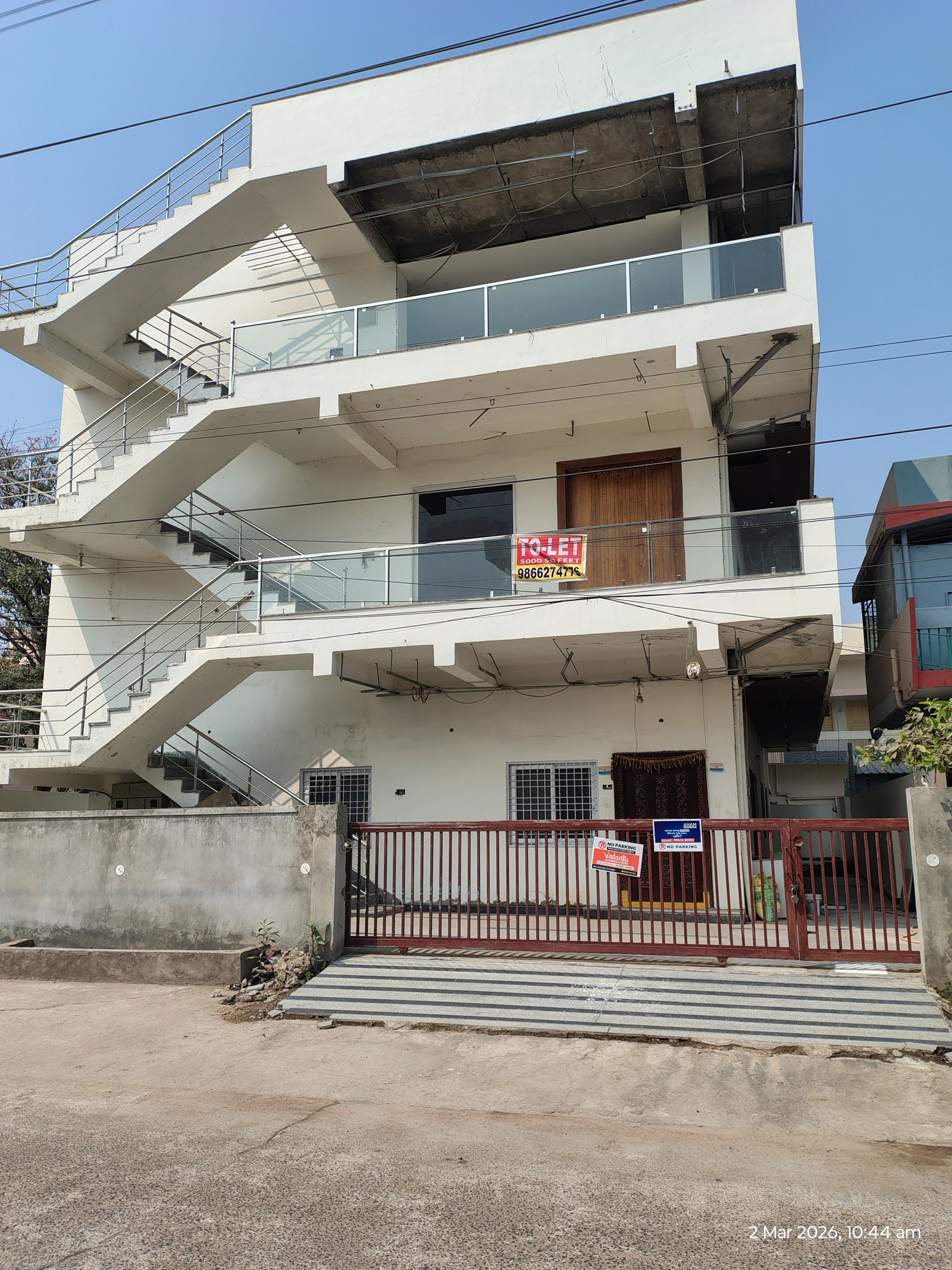 Rent for commercial Building