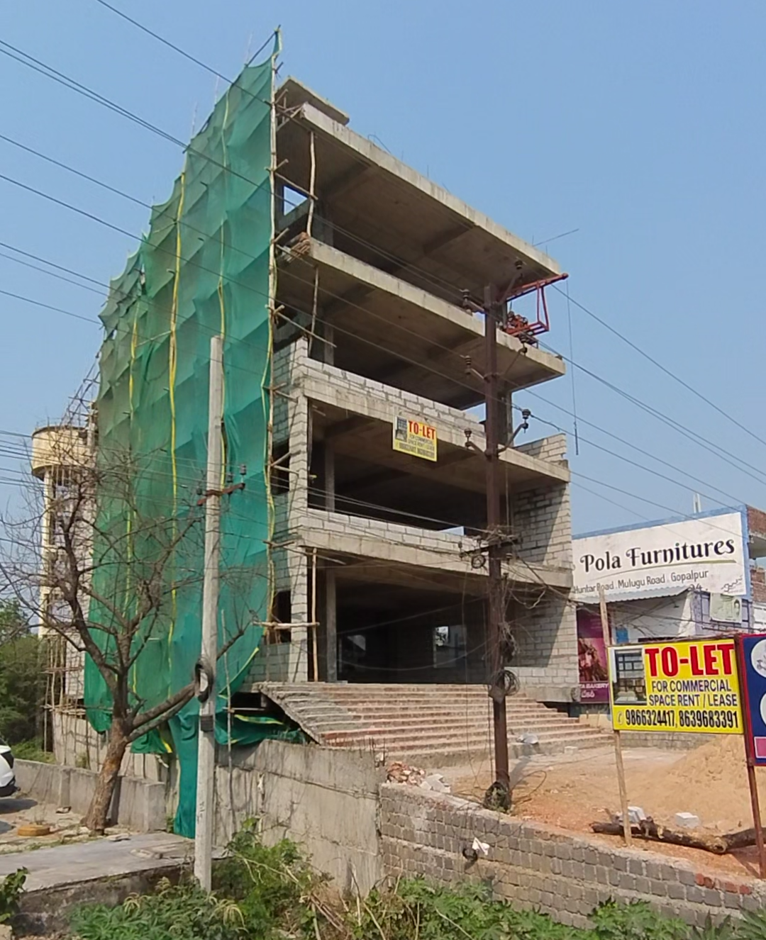 TO-LET FOR COMMERCIAL BUILDING HANUMAKONDA